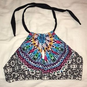Bikini halter top
